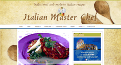 Desktop Screenshot of italianmasterchef.com