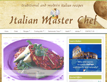 Tablet Screenshot of italianmasterchef.com